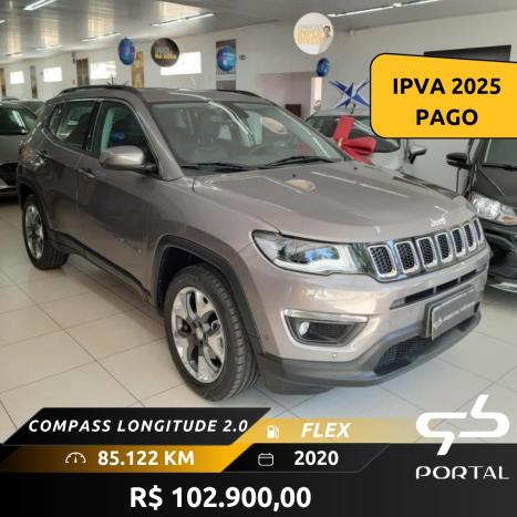 JEEP Compass 2.0 16V 4P LONGITUDE FLEX AUTOMTICO, Foto 1