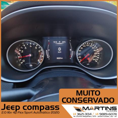 JEEP Compass 2.0 16V 4P FLEX SPORT AUTOMTICO, Foto 9