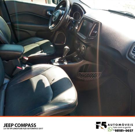JEEP Compass 2.0 16V 4P LONGITUDE FLEX AUTOMTICO, Foto 11