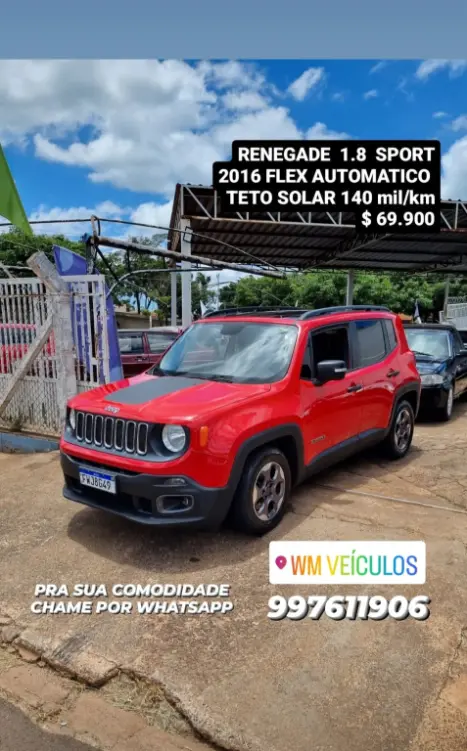 JEEP Renegade 1.8 16V 4P FLEX SPORT AUTOMTICO, Foto 1