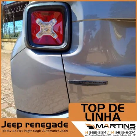 JEEP Renegade 1.8 16V 4P FLEX NIGTH EAGLE AUTOMTICO, Foto 7