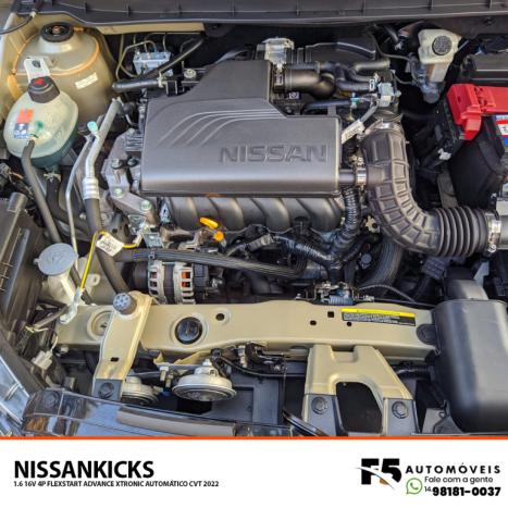 NISSAN Kicks 1.6 16V 4P FLEXSTART ADVANCE XTRONIC AUTOMTICO CVT, Foto 15