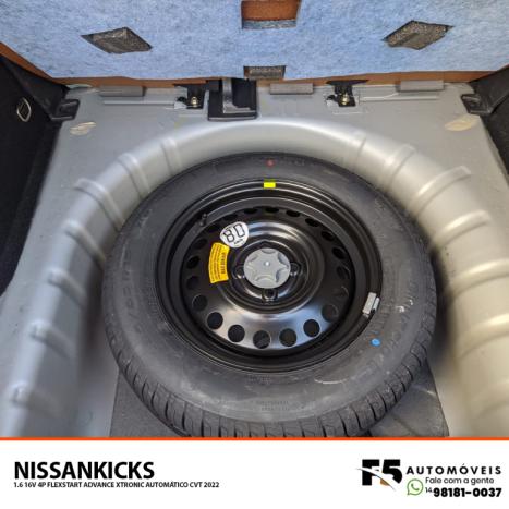 NISSAN Kicks 1.6 16V 4P FLEXSTART ADVANCE XTRONIC AUTOMTICO CVT, Foto 13