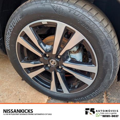 NISSAN Kicks 1.6 16V 4P FLEXSTART ADVANCE XTRONIC AUTOMTICO CVT, Foto 16