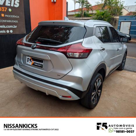 NISSAN Kicks 1.6 16V 4P FLEXSTART ADVANCE XTRONIC AUTOMTICO CVT, Foto 7