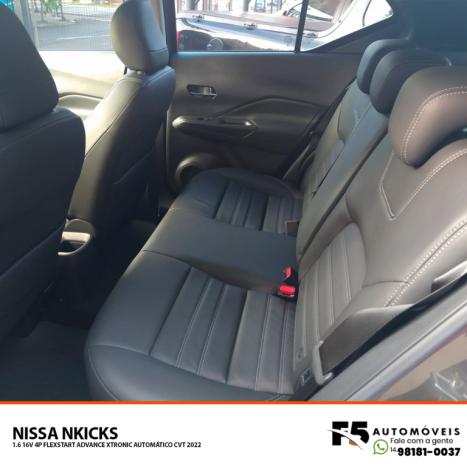 NISSAN Kicks 1.6 16V 4P FLEXSTART ADVANCE XTRONIC AUTOMTICO CVT, Foto 7