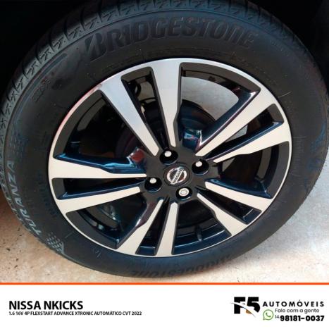 NISSAN Kicks 1.6 16V 4P FLEXSTART ADVANCE XTRONIC AUTOMTICO CVT, Foto 9
