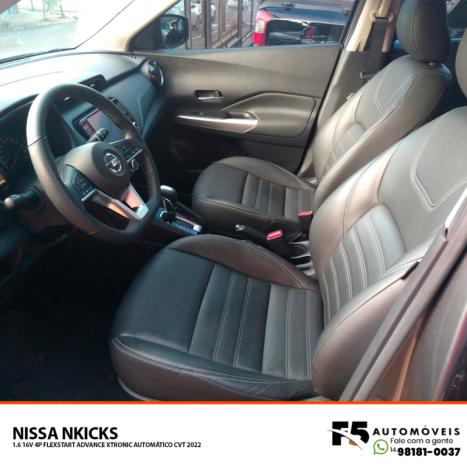 NISSAN Kicks 1.6 16V 4P FLEXSTART ADVANCE XTRONIC AUTOMTICO CVT, Foto 13
