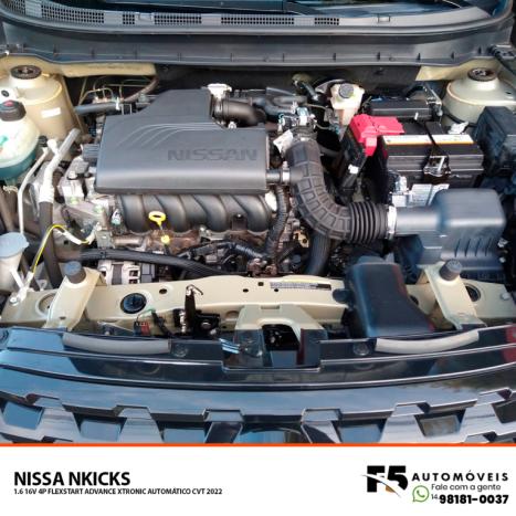 NISSAN Kicks 1.6 16V 4P FLEXSTART ADVANCE XTRONIC AUTOMTICO CVT, Foto 16