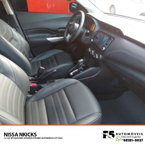 NISSAN Kicks 1.6 16V 4P FLEXSTART ADVANCE XTRONIC AUTOMTICO CVT, Foto 4