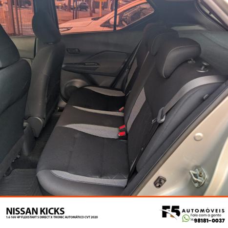 NISSAN Kicks 1.6 16V 4P FLEXSTART S DIRECT X-TRONIC AUTOMTICO CVT, Foto 9