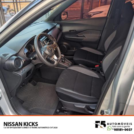 NISSAN Kicks 1.6 16V 4P FLEXSTART S DIRECT X-TRONIC AUTOMTICO CVT, Foto 8