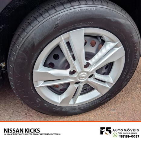 NISSAN Kicks 1.6 16V 4P FLEXSTART S DIRECT X-TRONIC AUTOMTICO CVT, Foto 14