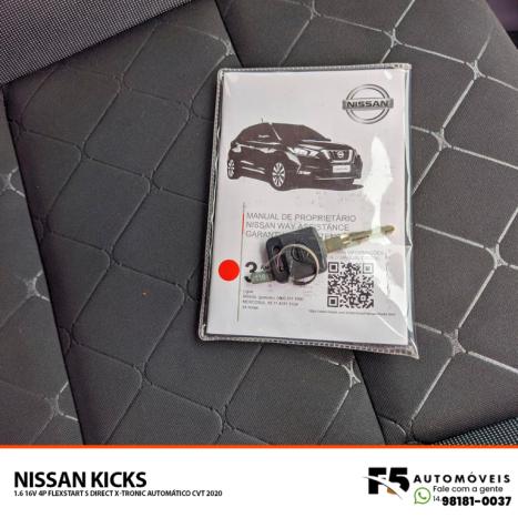 NISSAN Kicks 1.6 16V 4P FLEXSTART S DIRECT X-TRONIC AUTOMTICO CVT, Foto 13