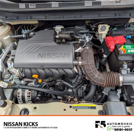 NISSAN Kicks 1.6 16V 4P FLEXSTART S DIRECT X-TRONIC AUTOMTICO CVT, Foto 18