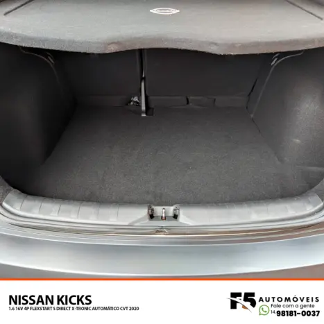 NISSAN Kicks 1.6 16V 4P FLEXSTART S DIRECT X-TRONIC AUTOMTICO CVT, Foto 16