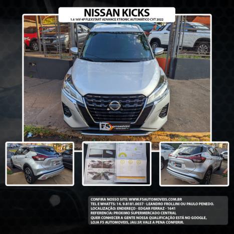 NISSAN Kicks 1.6 16V 4P FLEXSTART ADVANCE XTRONIC AUTOMTICO CVT, Foto 1