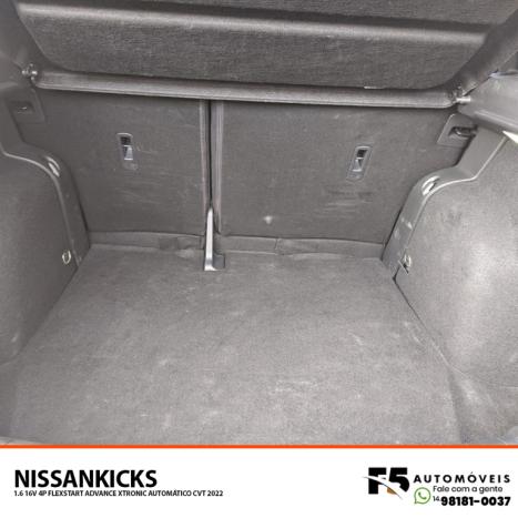 NISSAN Kicks 1.6 16V 4P FLEXSTART ADVANCE XTRONIC AUTOMTICO CVT, Foto 10