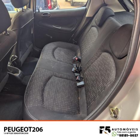 PEUGEOT 206 1.4 4P FLEX SENSATION, Foto 8