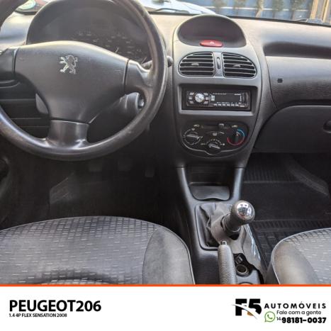 PEUGEOT 206 1.4 4P FLEX SENSATION, Foto 9