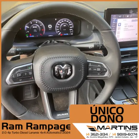 RAM Rampage 2.0 4P TURBO DIESEL LARAMIE 4X4 AUTOMTICO, Foto 6