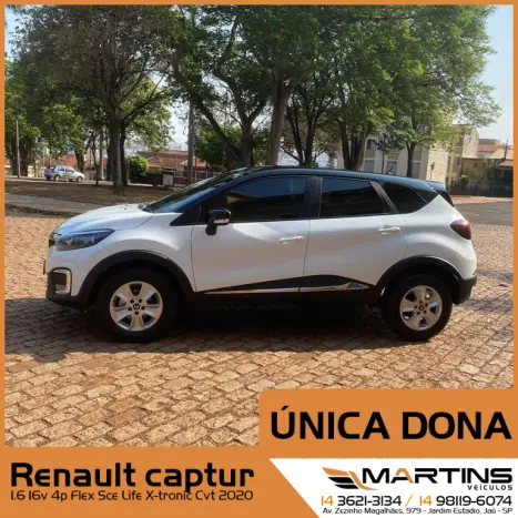 RENAULT Captur 1.6 16V 4P FLEX SCE LIFE X-TRONIC CVT, Foto 8