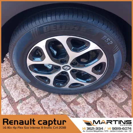 RENAULT Captur 1.6 16V 4P FLEX SCE INTENSE X-TRONIC CVT, Foto 6