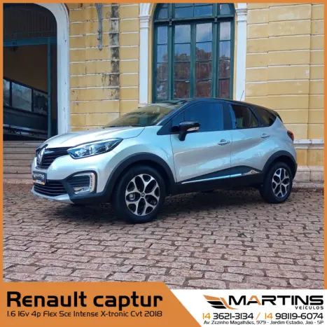 RENAULT Captur 1.6 16V 4P FLEX SCE INTENSE X-TRONIC CVT, Foto 8