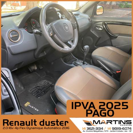 RENAULT Duster 2.0 16V 4P FLEX DYNAMIQUE AUTOMTICO, Foto 4