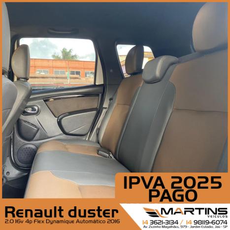 RENAULT Duster 2.0 16V 4P FLEX DYNAMIQUE AUTOMTICO, Foto 6