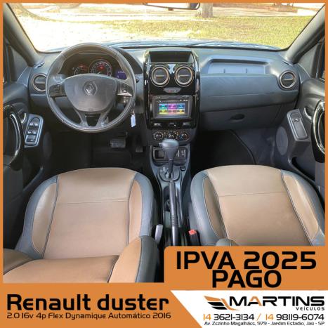 RENAULT Duster 2.0 16V 4P FLEX DYNAMIQUE AUTOMTICO, Foto 9