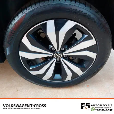 VOLKSWAGEN T-Cross 1.0 4P 200 TSI FLEX COMFORTLINE AUTOMTICO, Foto 7