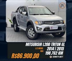 MITSUBISHI L 200 Triton 3.2 16V GL 4X4 CABINE DUPLA TURBO DIESEL INTERCOOLER