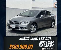 HONDA Civic 1.8 16V 4P FLEX LXS AUTOMTICO