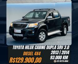 TOYOTA Hilux Caminhonete 3.0 4P 4X4 SRV TURBO DIESEL TOP CABINE DUPLA AUTOMTICO