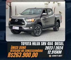 TOYOTA Hilux Caminhonete 2.8 16V SRV 4X4 DIESEL CABINE DUPLA AUTOMTICO