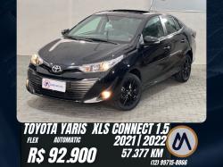 TOYOTA Yaris Sedan 1.5 16V 4P FLEX XLS CONNECT MULTIDRIVE AUTOMTICO CVT