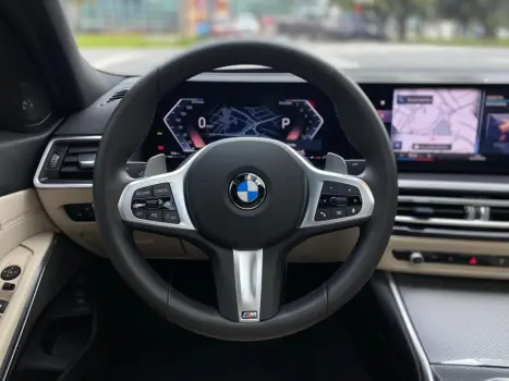 BMW 320I 2.0 16V 4P M SPORT GP TURBO ACTIVE FLEX AUTOM�TICO, Foto 12