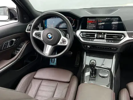 BMW 320I 2.0 16V 4P M SPORT GP TURBO ACTIVE FLEX AUTOMTICO, Foto 22