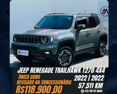 JEEP Renegade 1.3 16V 4P FLEX T270 TRAILHAWK 4X4 TURBO AUTOMTICO, Foto 1