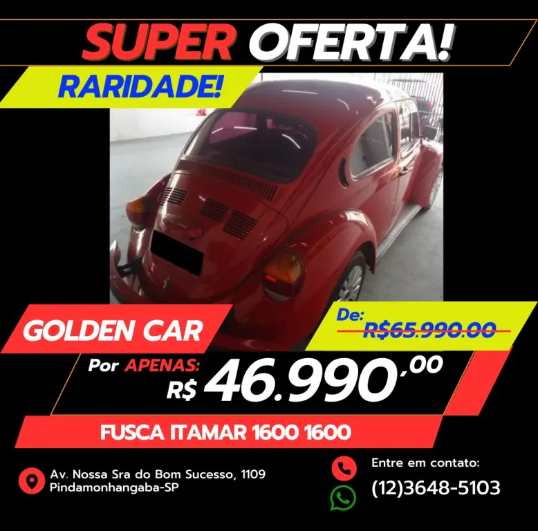 VOLKSWAGEN Fusca - Foto