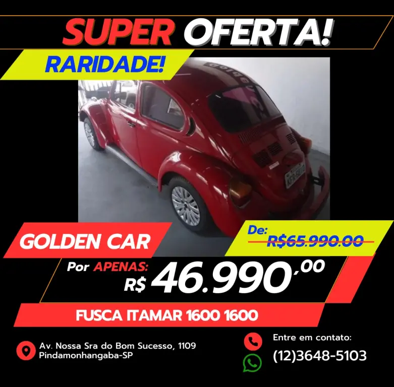 VOLKSWAGEN Fusca - Foto