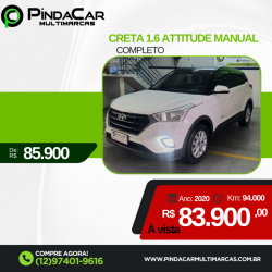 HYUNDAI Creta 1.6 16V 4P FLEX ATTITUDE