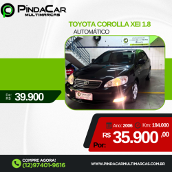 TOYOTA Corolla 1.8 16V 4P XEI FLEX AUTOMTICO