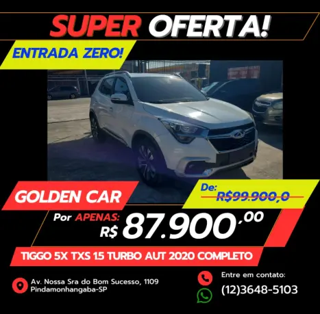 CHERY Tiggo 5X 1.5 4P TXS FLEX TURBO AUTOMTICO DCT, Foto 8