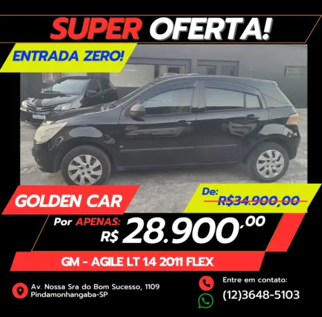 CHEVROLET Agile 1.4 4P LT FLEX, Foto 3 CHEVROLET Agile 1.4 4P LT FLEX, Foto 3