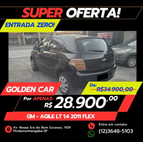 CHEVROLET Agile 1.4 4P LT FLEX, Foto 8 CHEVROLET Agile 1.4 4P LT FLEX, Foto 8