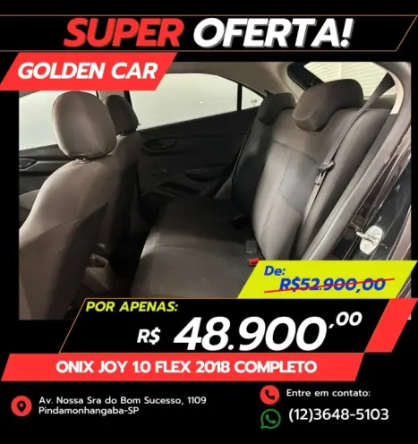 CHEVROLET Onix Hatch 1.0 4P FLEX JOY, Foto 8 CHEVROLET Onix Hatch 1.0 4P FLEX JOY, Foto 8