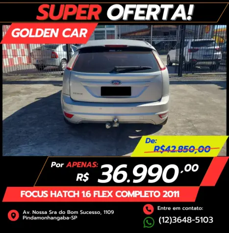 FORD Focus Hatch 1.6 16V 4P SE PLUS FLEX, Foto 9