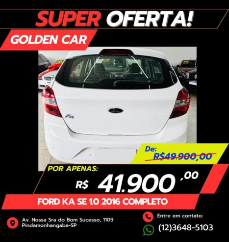 FORD Ka Hatch 1.0 12V 4P FLEX TI-VCT SE, Foto 6